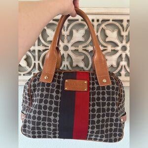 Kate Spade Black and Red Satchel
